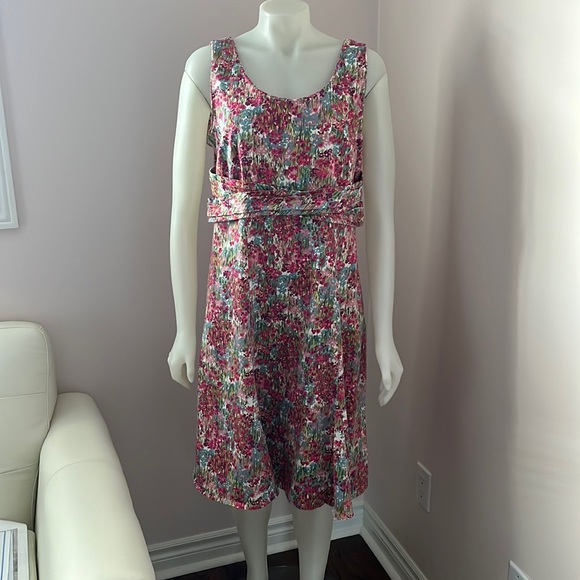 Sag Harbor floral dress, 14 - Picture 1 of 5